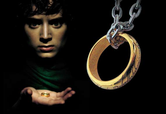 The Lord of the Rings The One Ring replica met ketting – leveranciersfoto 2