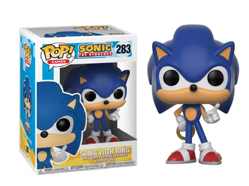 Sonic with Ring – Funko POP! 283 – leveranciersfoto 1
