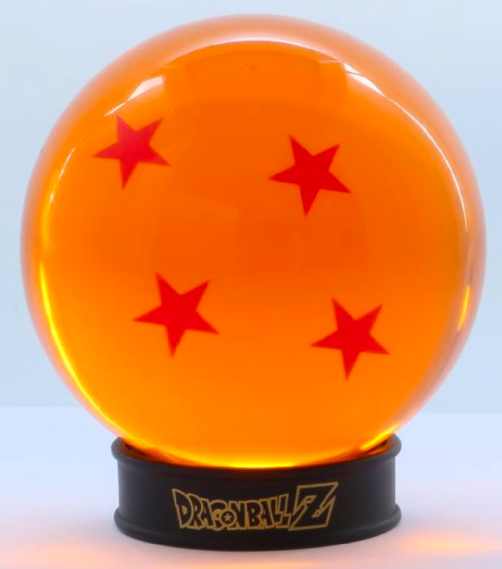 Dragon Ball viersterrenbal met standaard – 75 mm – leveranciersfoto 2
