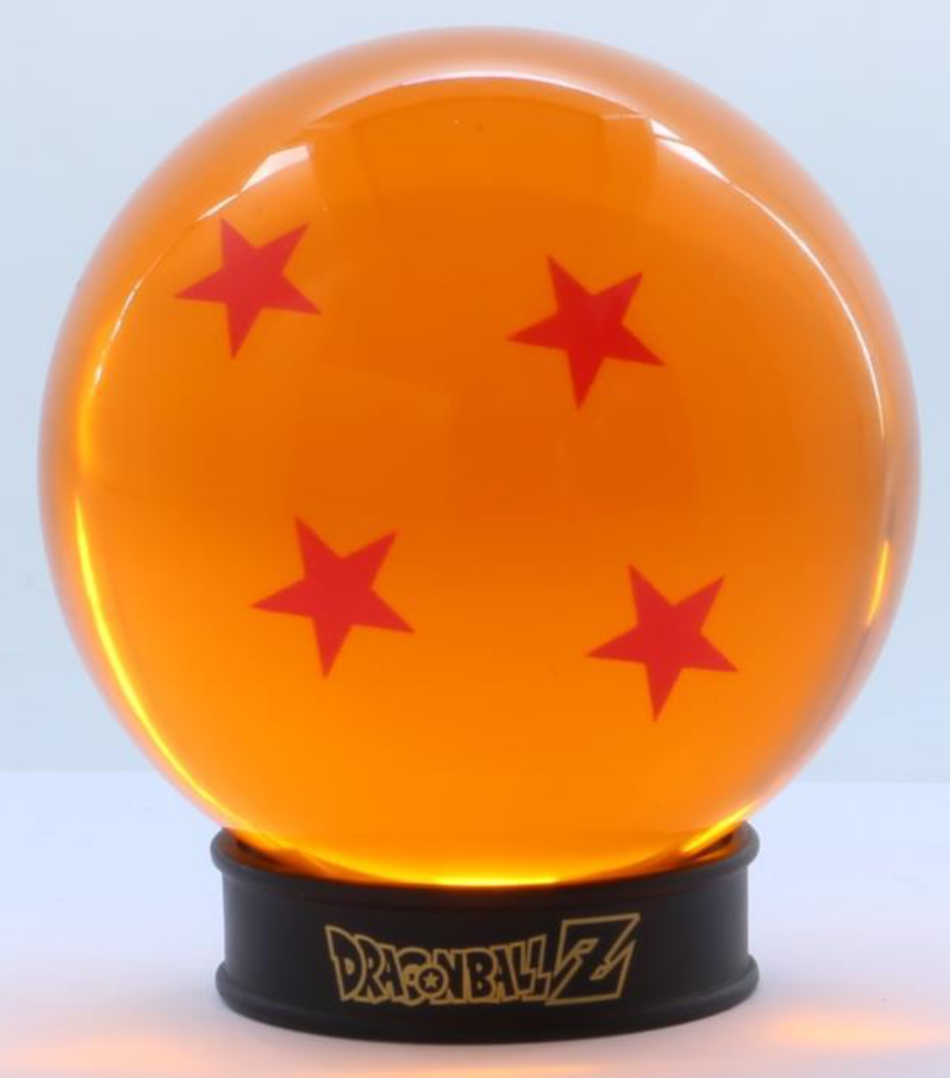 Dragon Ball viersterrenbal met standaard – 75 mm – leveranciersfoto 2