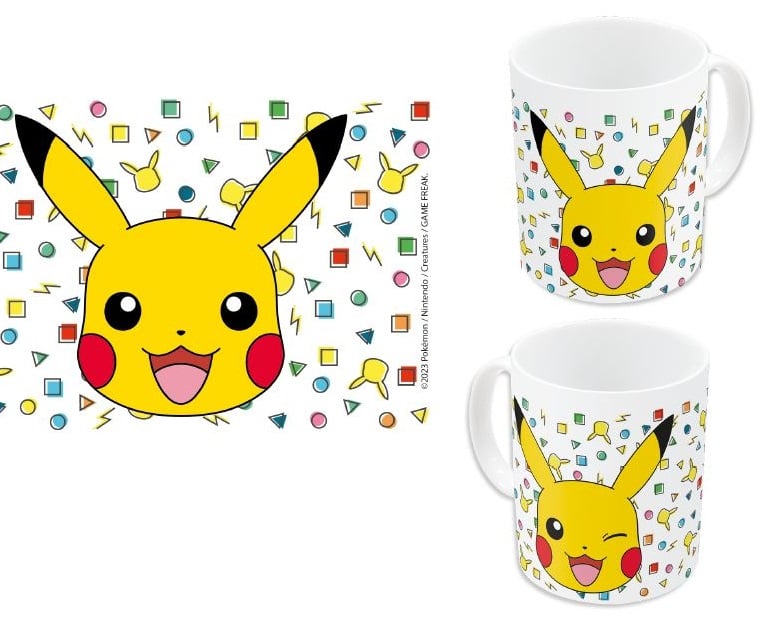 Pokémon Confetti keramische mok – 325 ml – leveranciersfoto 1