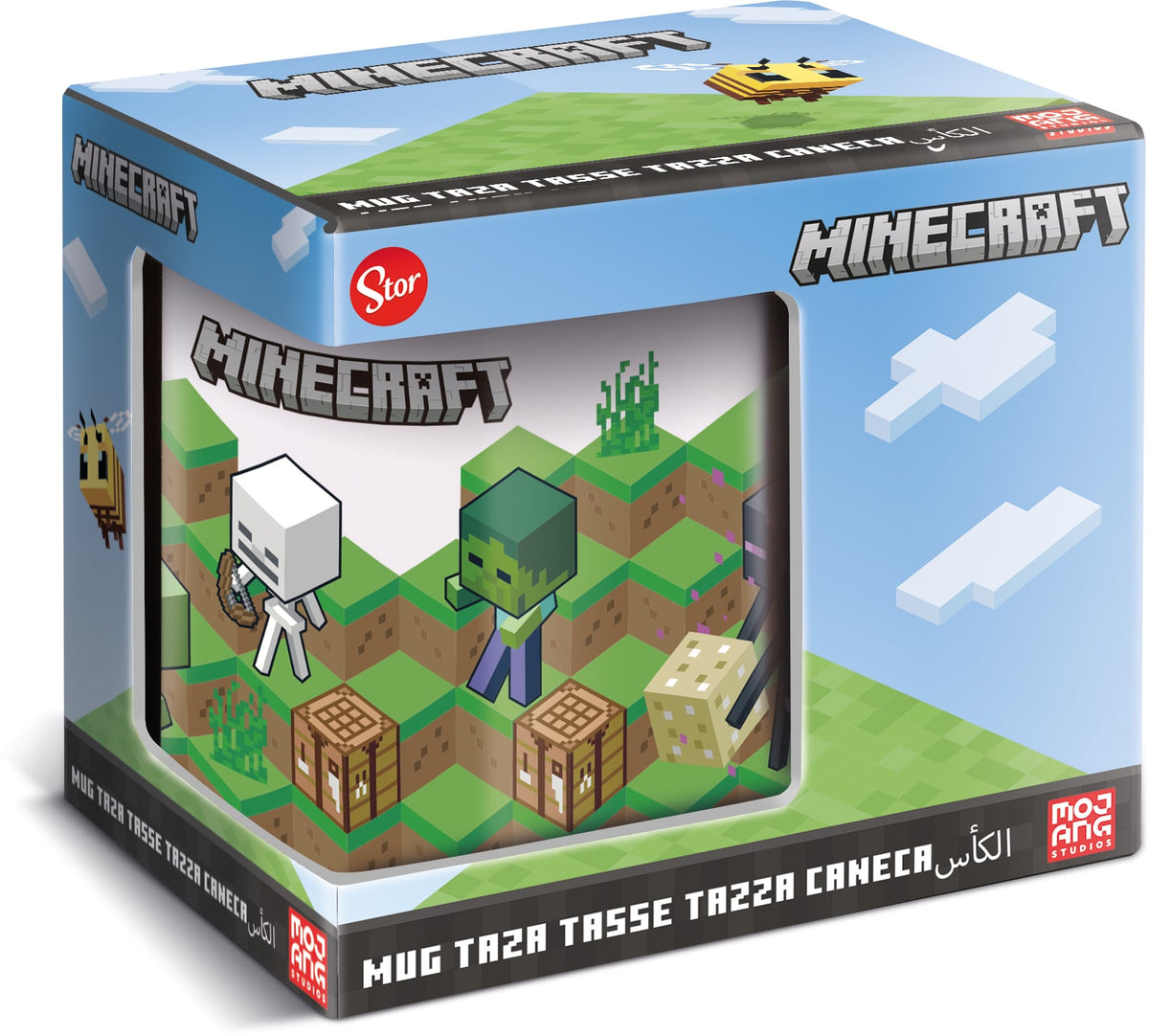 Minecraft keramische mok – 325 ml – leveranciersfoto 1