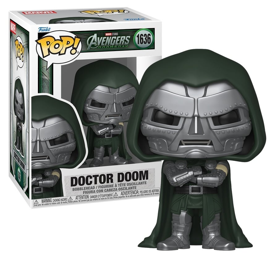 Avengers Doomsday Doctor Doom – Funko POP! 1636 – leveranciersfoto 1