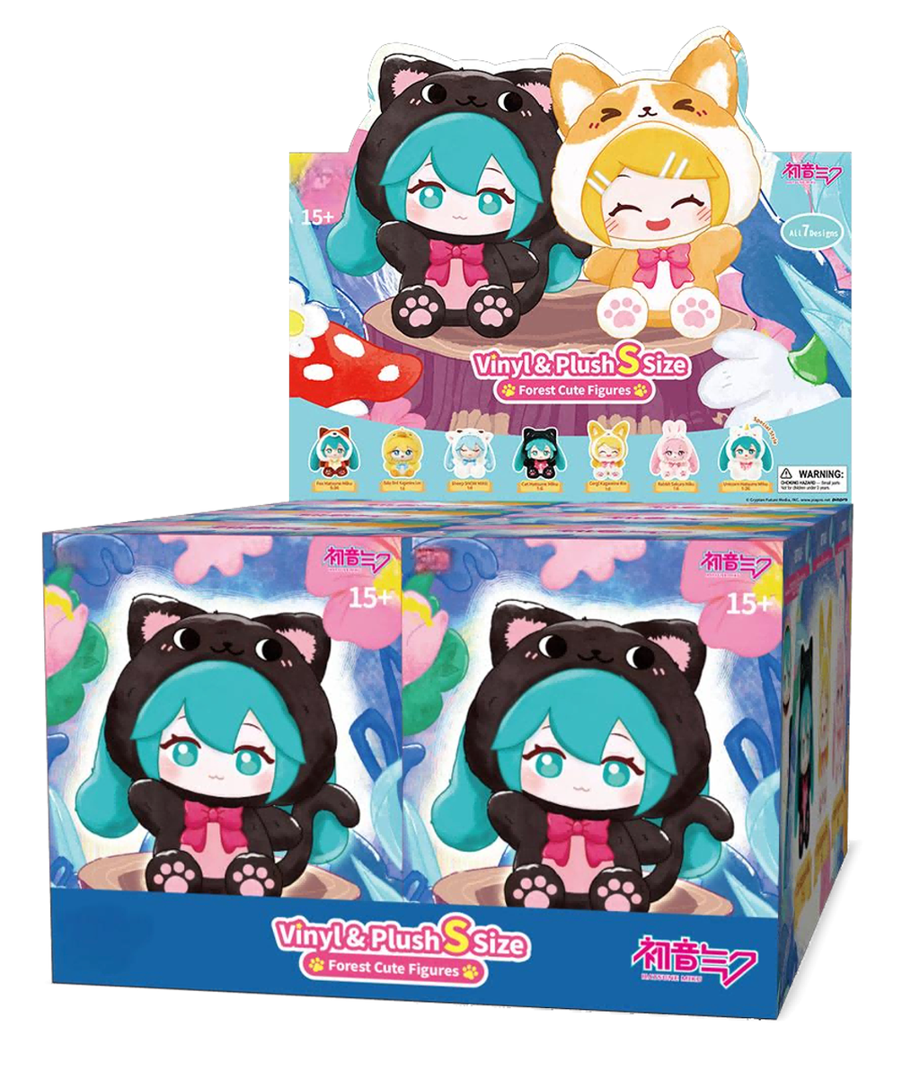 Hatsune Miku Forest Cute blind box plush – 15 cm – leveranciersfoto 3