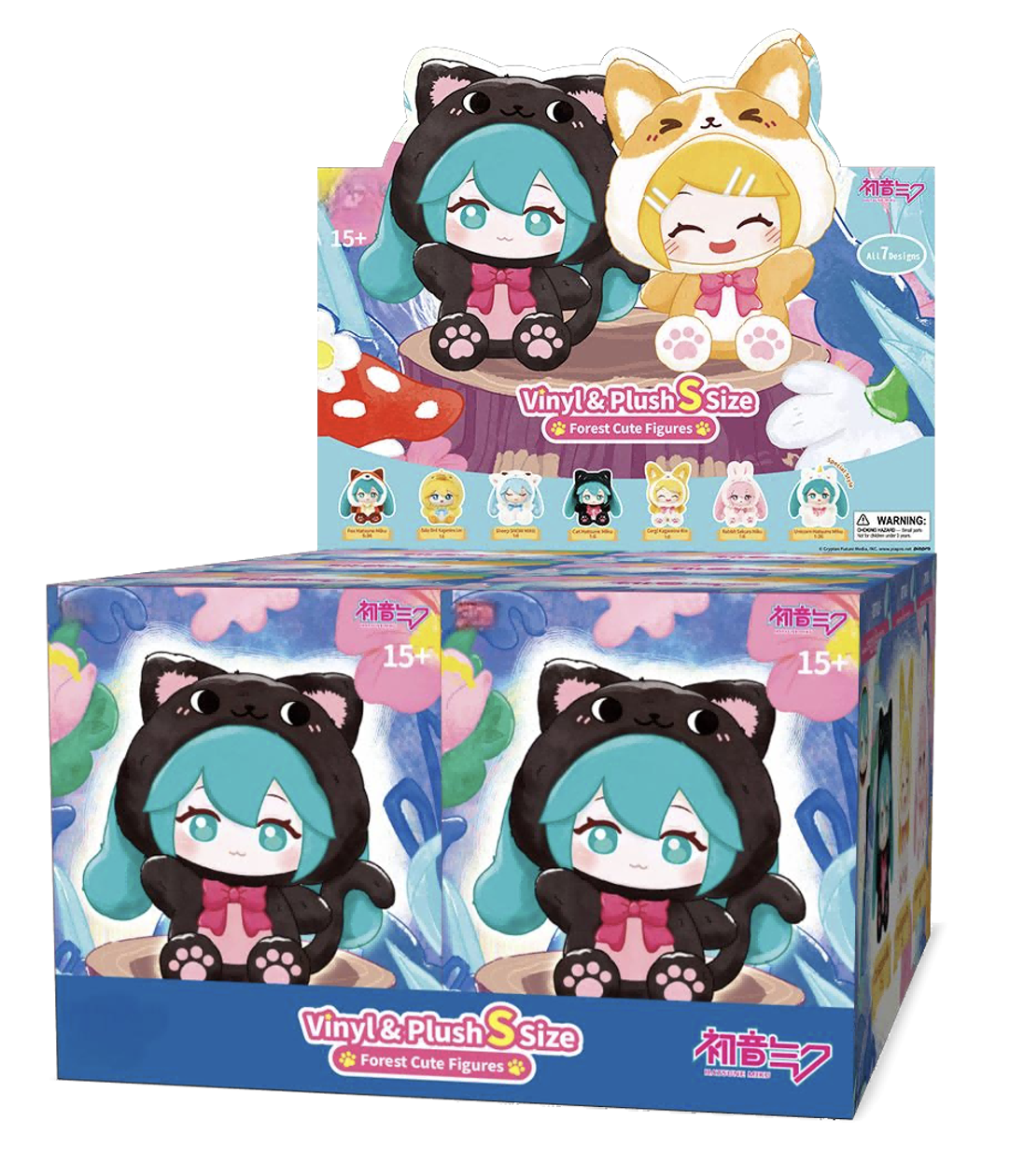 Hatsune Miku Forest Cute blind box plush – 15 cm – leveranciersfoto 3