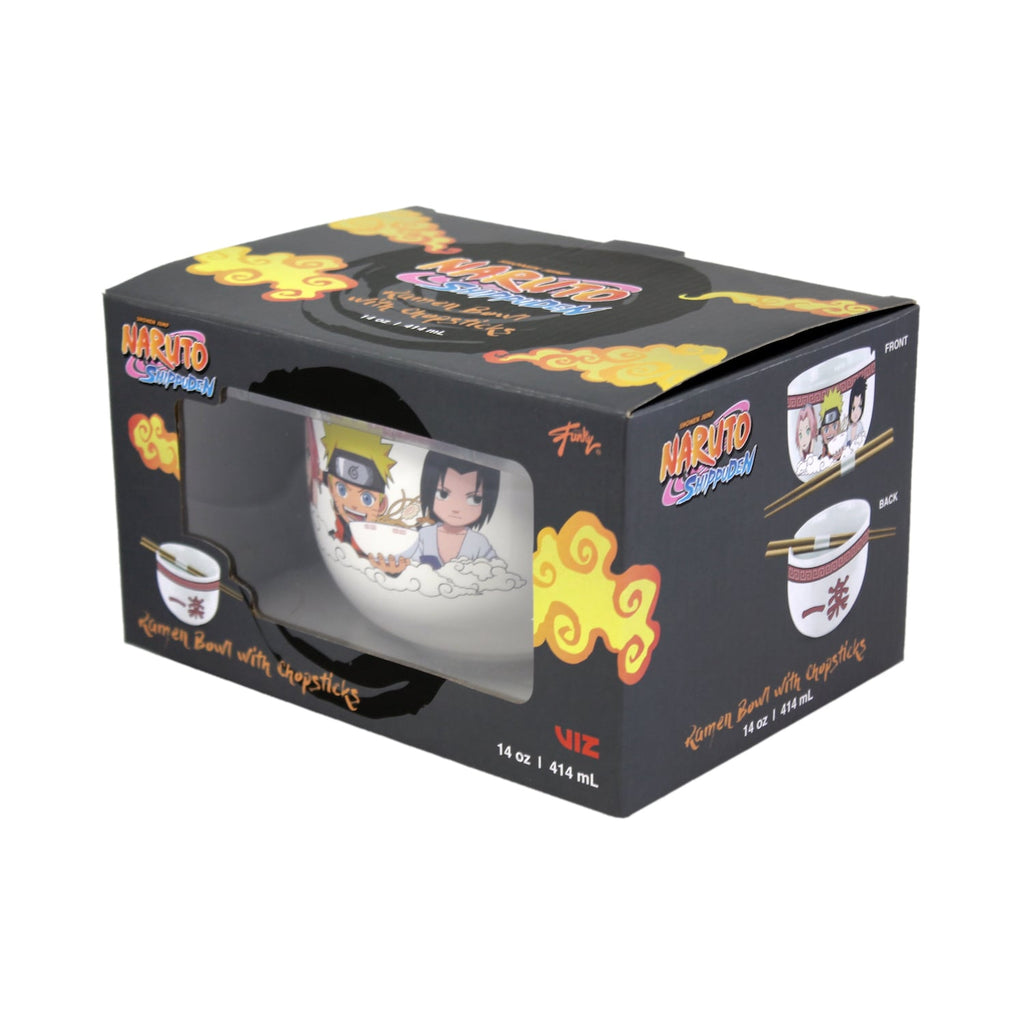 Naruto Team Seven ramenkom met eetstokjes – productfoto 4