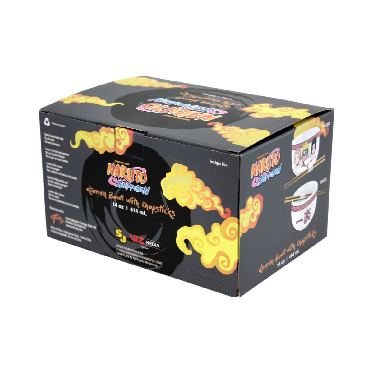 Naruto Team Seven ramenkom met eetstokjes – productfoto 5