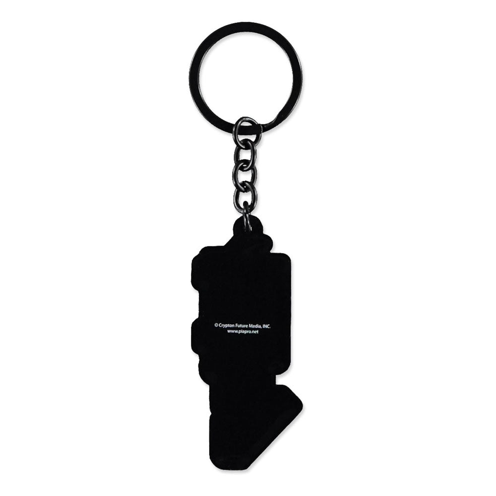 Hatsune Miku – rubberen sleutelhanger met logo